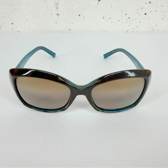Maui Jim Orchid sunglasses Tortoise and Peacock Sunglasses READ - Picture 3 of 16